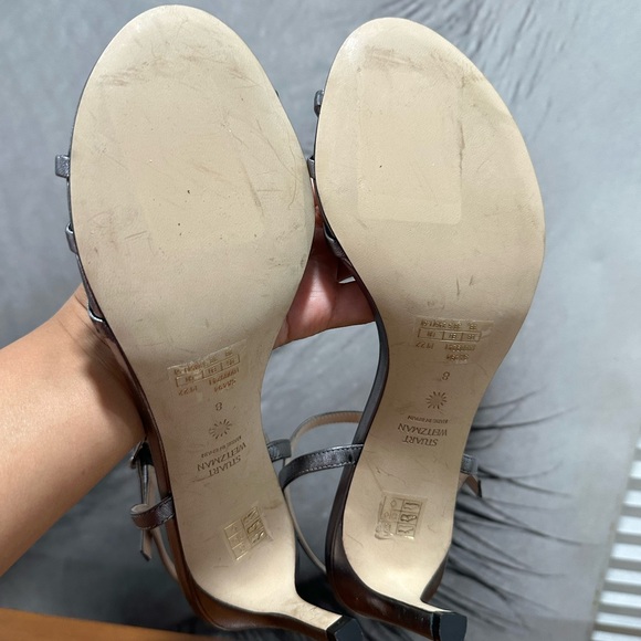 🌹STUART WEITZMAN🌹 Starla 80 Ankle Strap Sandal Size: 8 - Picture 16 of 16
